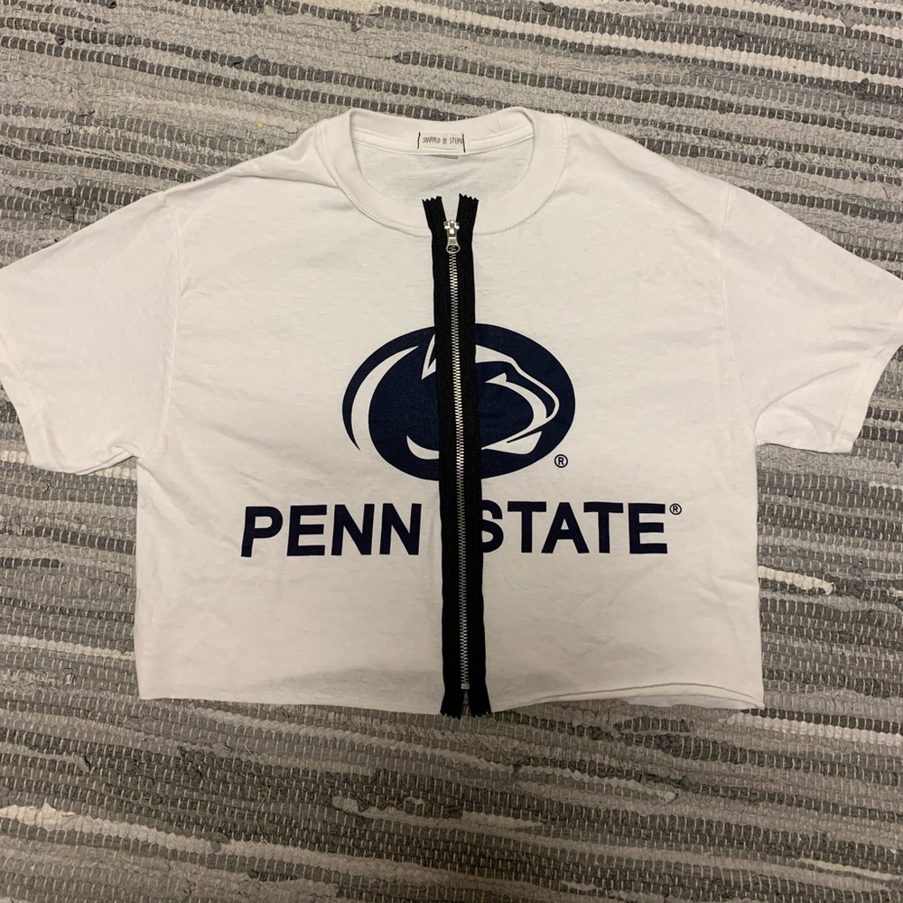 PENN STATE CUSTOM ZIP UP T SHIRT